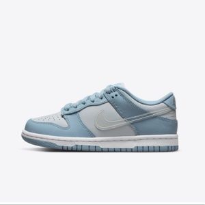 Nike dunk low big kids aura blue